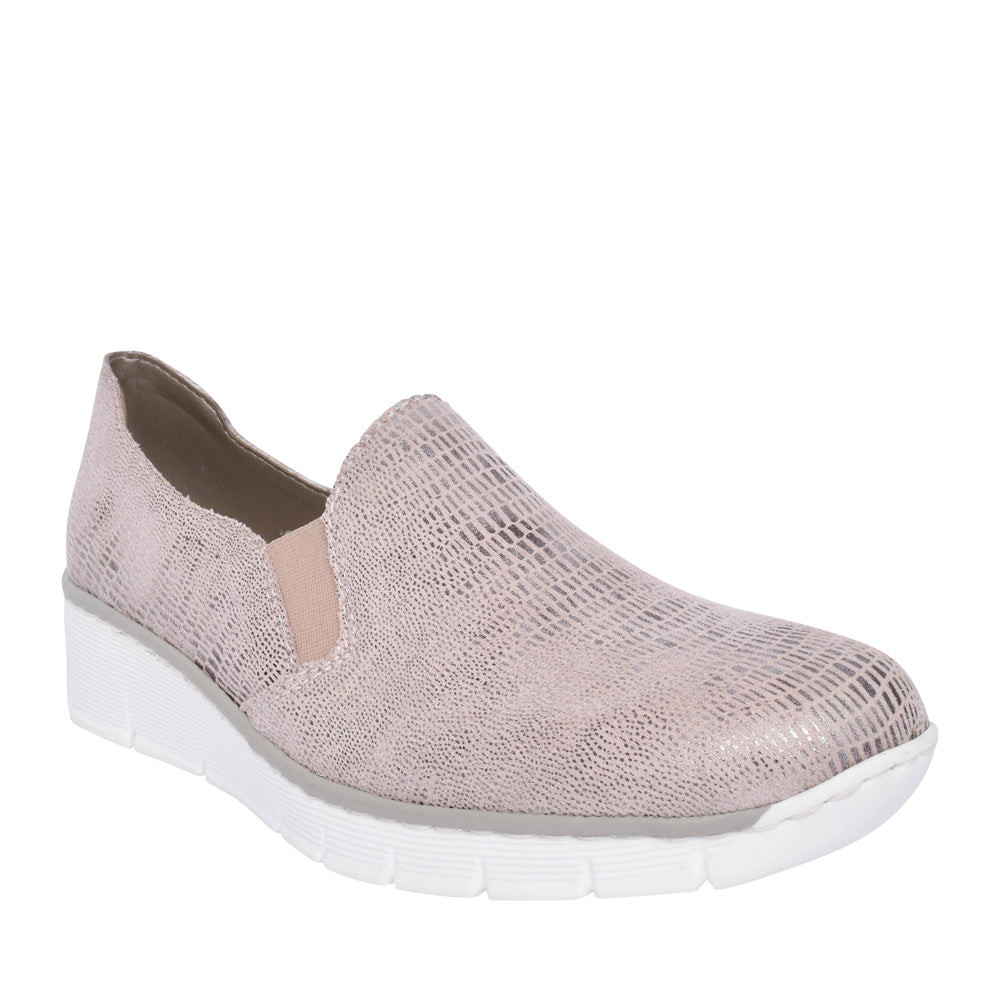 Ladies 537b0 Slip-on Shoe In Beige