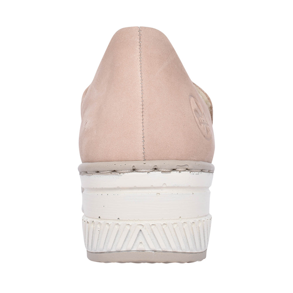 Ladies 487c0 Velcro Shoe In Beige