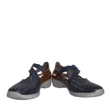 Ladies 413g4 Velcro Shoe In Navy