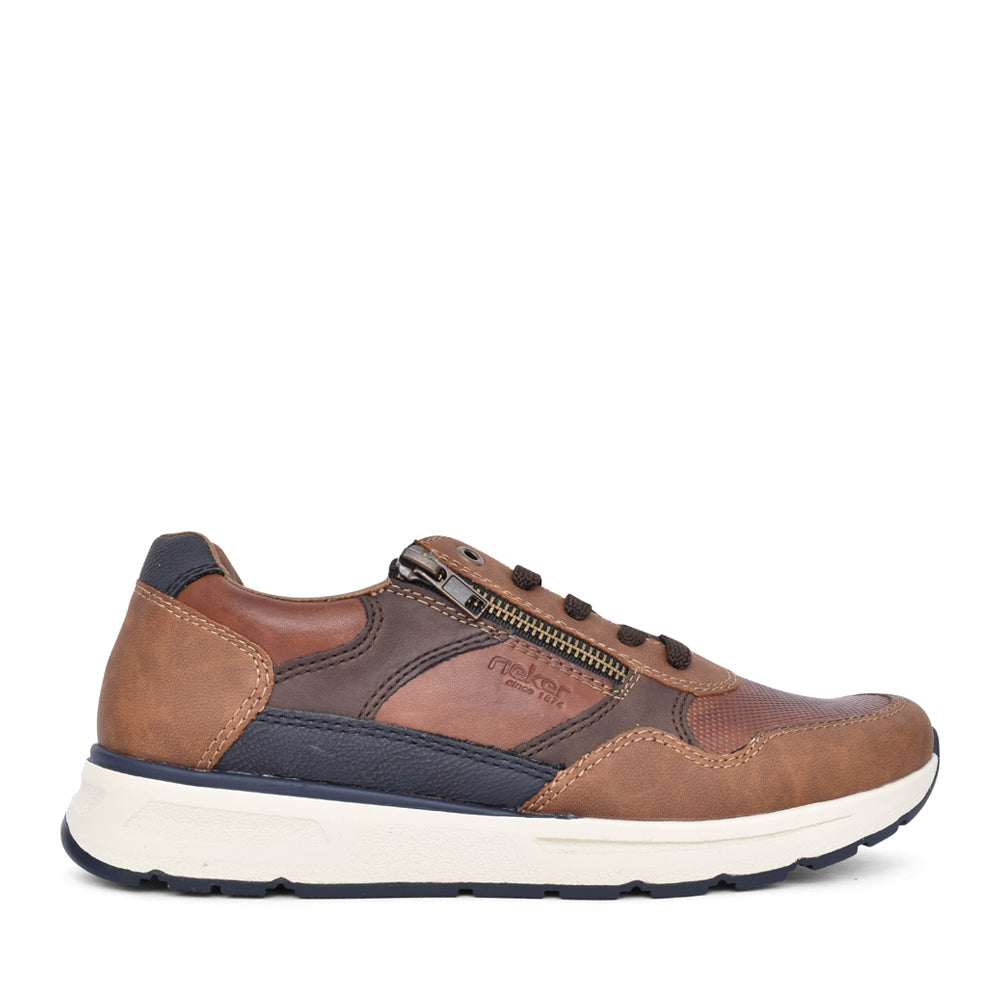 Mens B0701 Laced Shoe In Brown