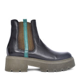 Ladies P72236 Ankle Boot In Black Multi