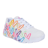 Girls 314064l Uno Lite Laced Trainer In White
