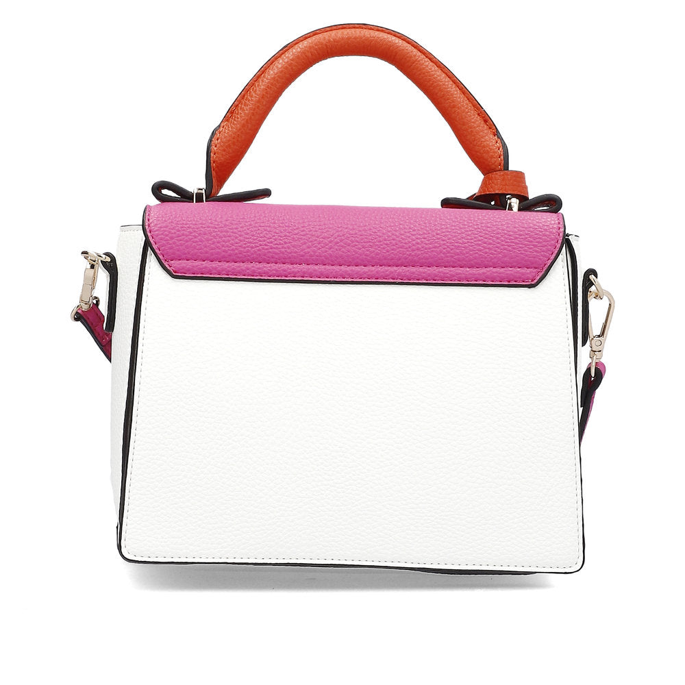Ladies Q0628 Handbag In White Multi