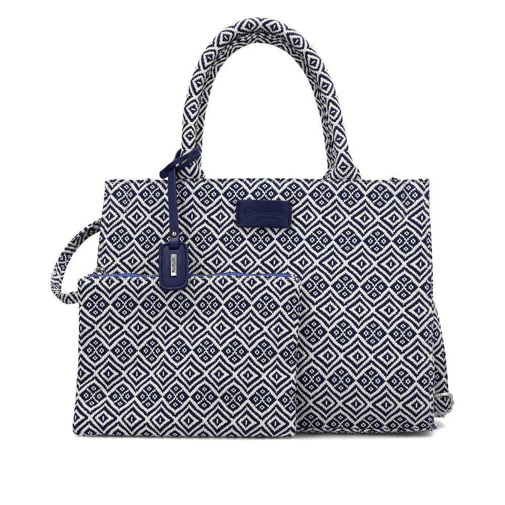 Ladies Q0762 Handbag In Navy