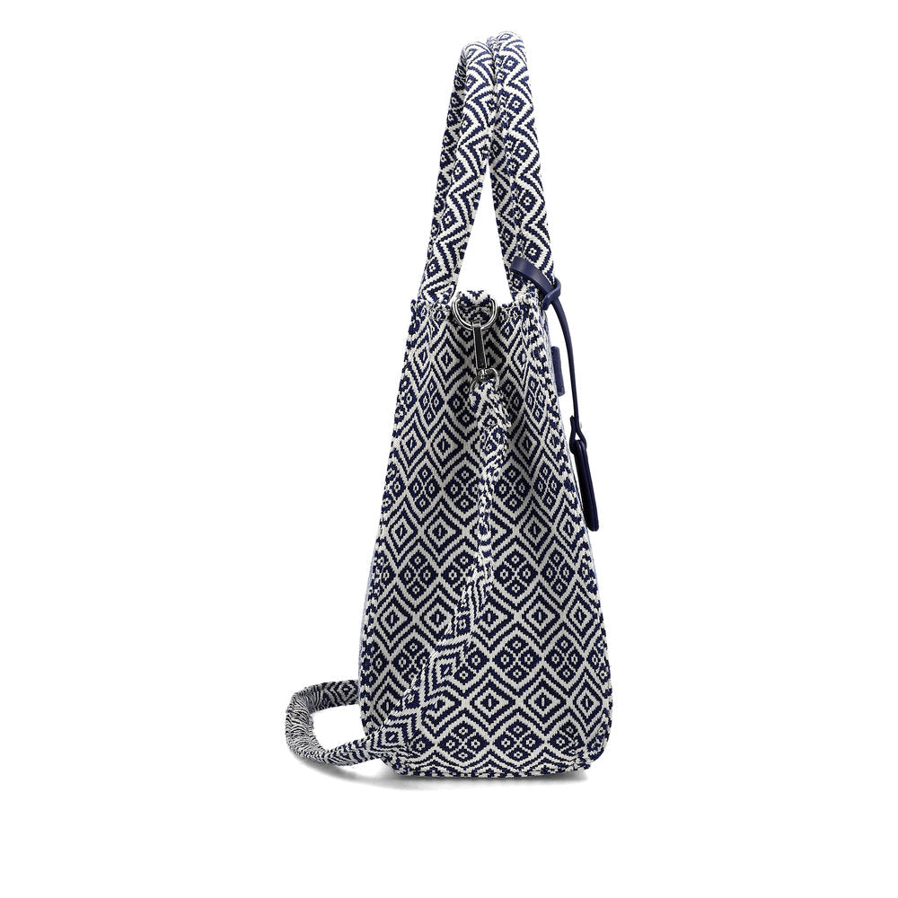 Ladies Q0762 Handbag In Navy