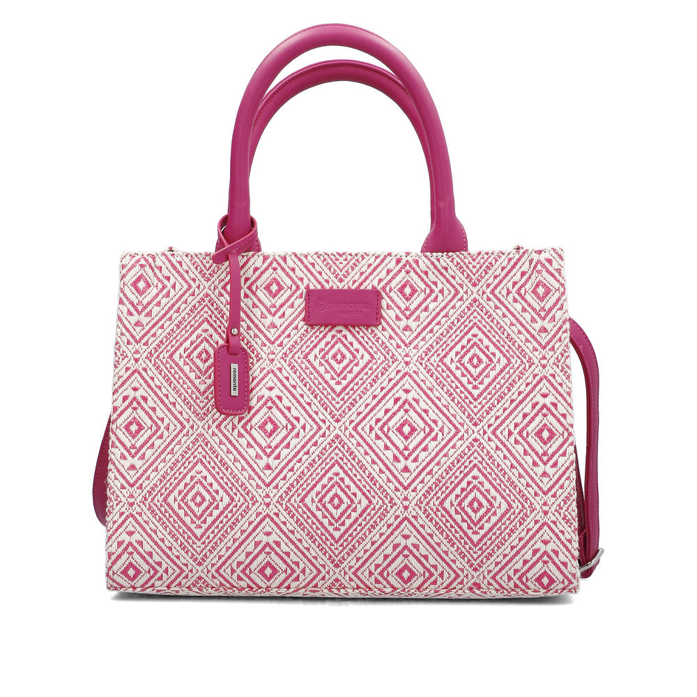 Ladies Q0762 Handbag In Pink