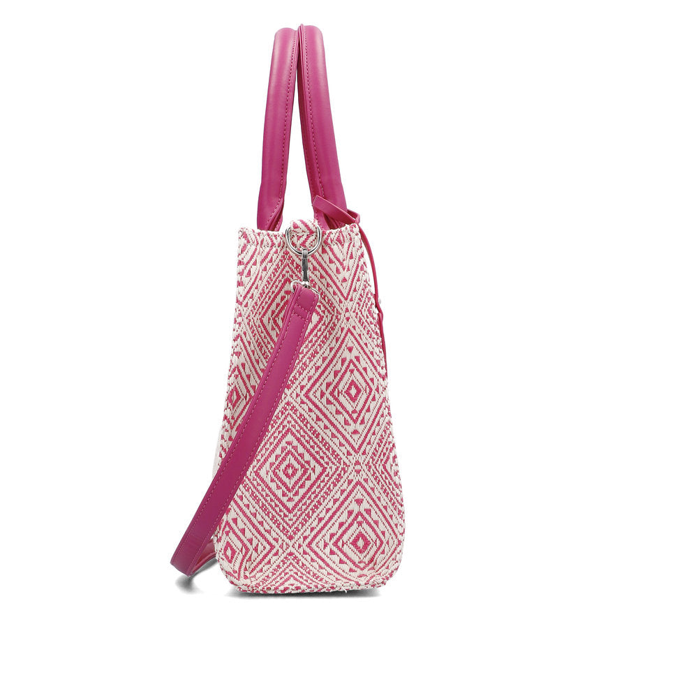 Ladies Q0762 Handbag In Pink