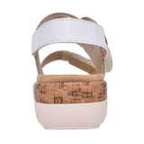 Ladies R6853 Velcro Sandal In White