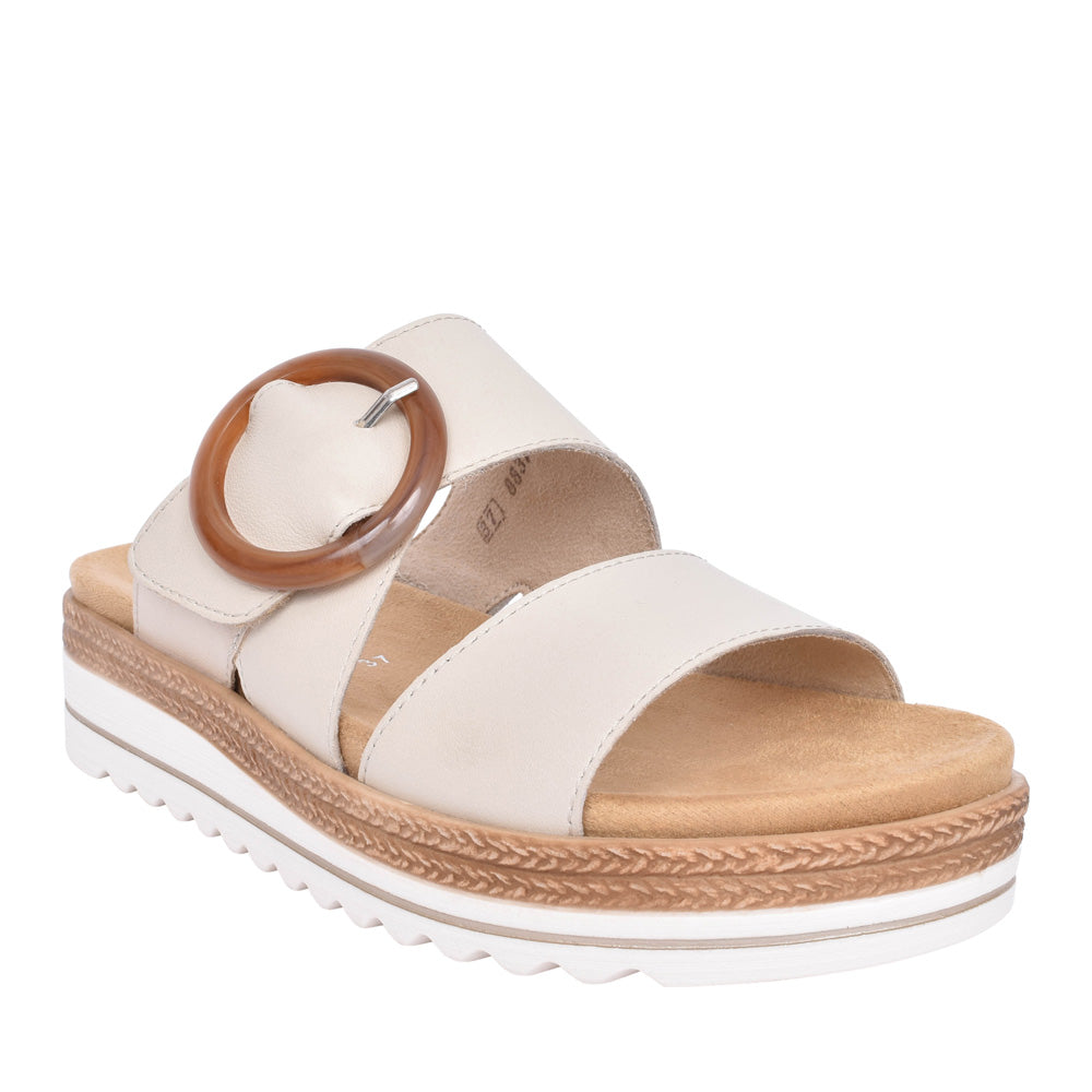 Ladies D0q51 Mule In Stone