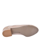 Ladies 1370 G-fit Quarter Brogue Shoe In Beige