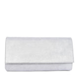 Ladies 310 Envelope Clutch Bag In Grey