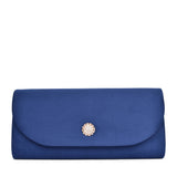 Ladies Riverbank Clutch Bag In Navy