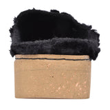 Ladies 6118 Mule Slipper In Black