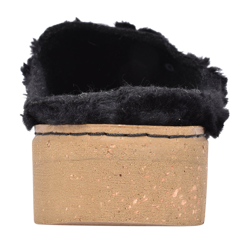 Ladies 6118 Mule Slipper In Black