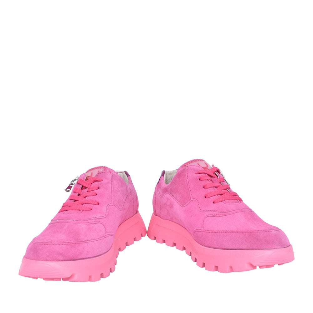 Ladies 993003 H-ajala Laced Trainer In Pink