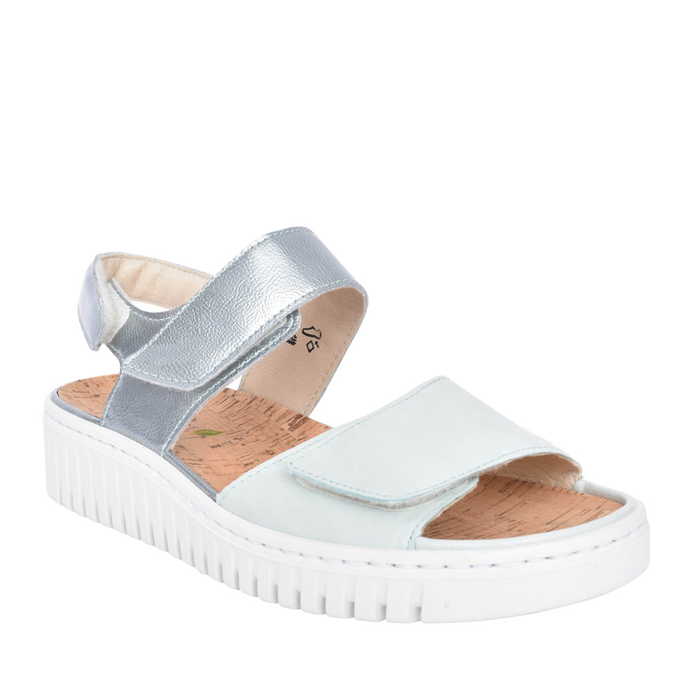 Ladies 955001 H-willow Velcro Sandal In Mint