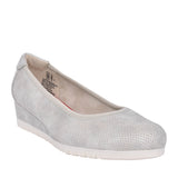 Ladies 5-22300 Low Heel Shoe In Beige