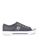Ladies 5-24708 Slip-on Trainer In Navy