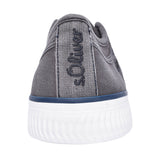 Ladies 5-24708 Slip-on Trainer In Navy