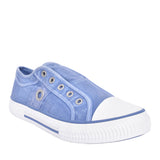 Ladies 5-24708 Slip-on Trainer In Blue