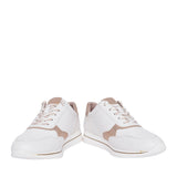 Ladies 8-23763 Laced Trainer In White