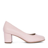 Ladies 8-22475 Low Heel Court Shoe In Pink