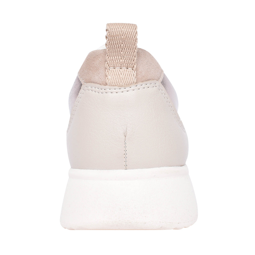 Ladies 8-83706 Laced Trainer In Gold Int