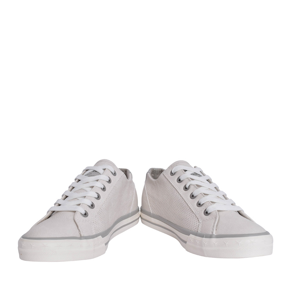 Ladies 1146316 Laced Trainer In White