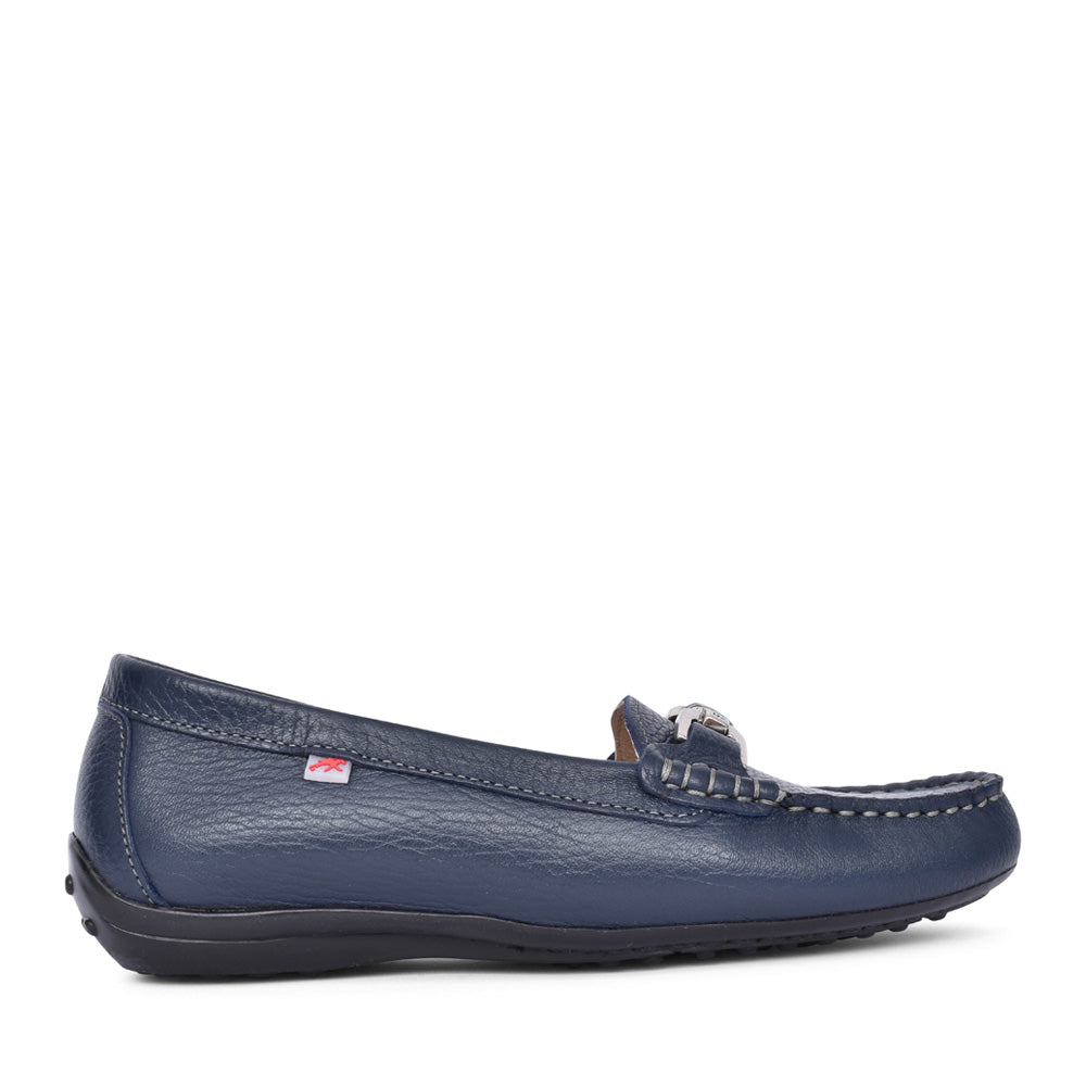 Ladies F0804 Bruni Slip-on Shoe In Navy