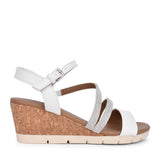 Ladies Goldie Ulp275 Wedge Sandal In White