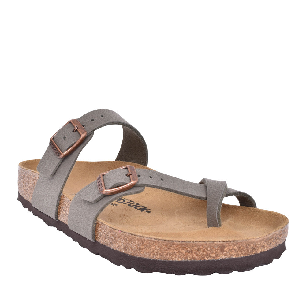 Ladies 71071 Mayari Toe Post Mule In Stone