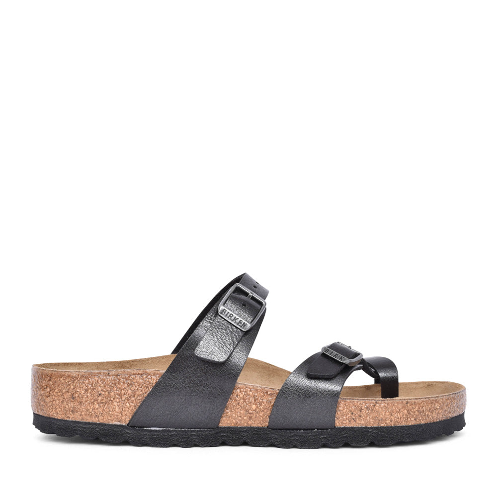 Ladies 171391 Mayari Toe Post Mule In Graphite