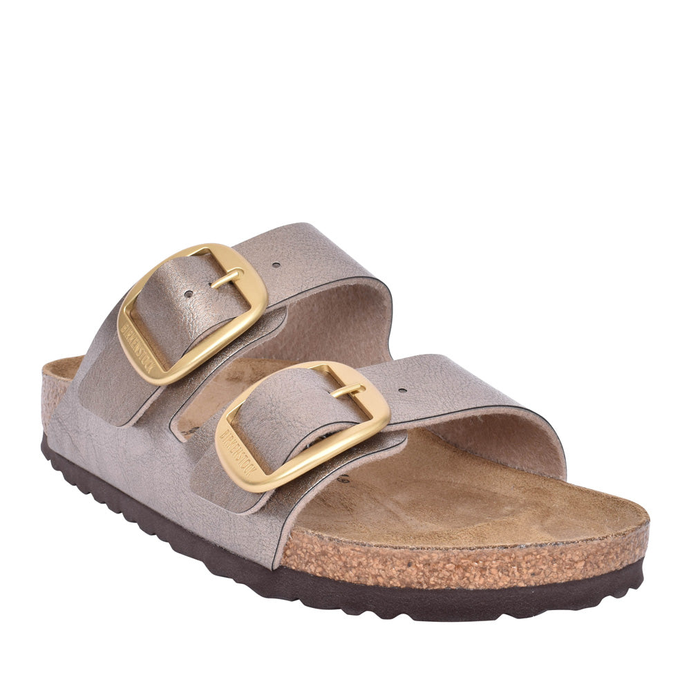 Ladies 1020882 Arizona Double Strap Mule In Taupe