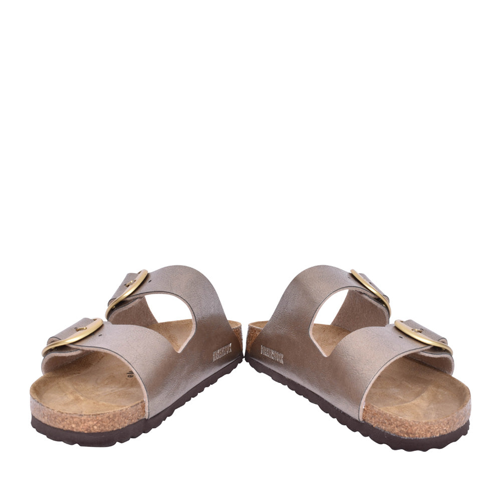 Ladies 1020882 Arizona Double Strap Mule In Taupe
