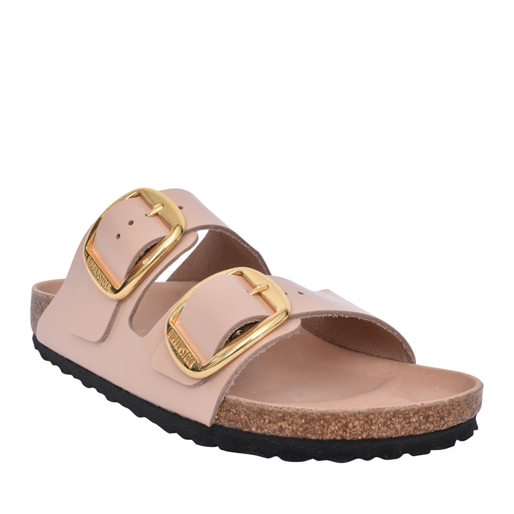 Ladies 1026553 Arizona Double Strap Mule In Beige