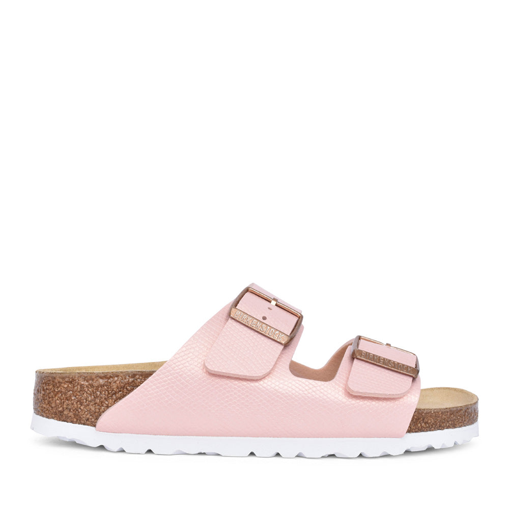 Ladies 1026448 Arizona Double Strap Mule In Rose