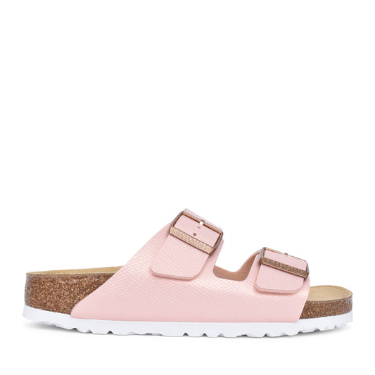 Ladies 1026448 Arizona Double Strap Mule In Rose