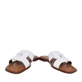 Ladies 2010 Mule In White
