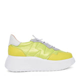 Ladies A-3602 Platform Trainer In Lime