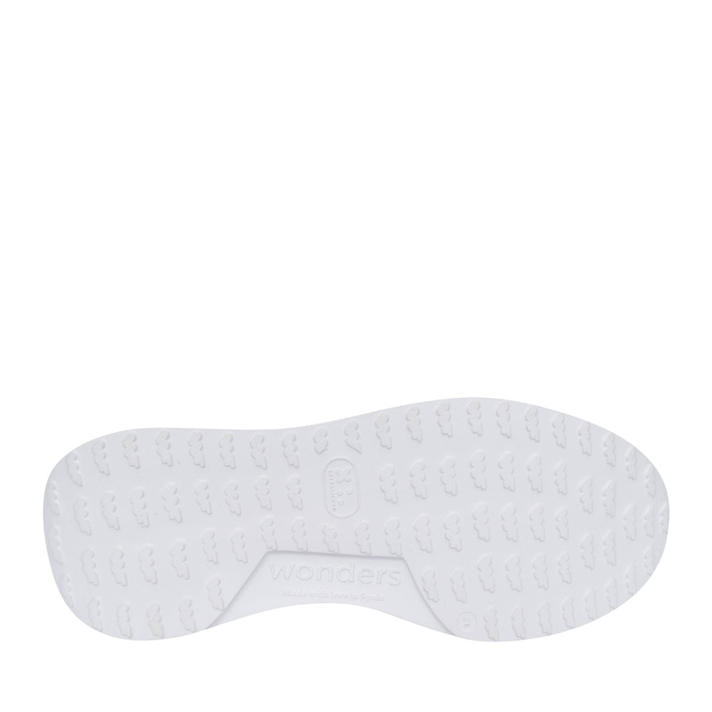 Ladies A-3601 Platform Trainer In Cream