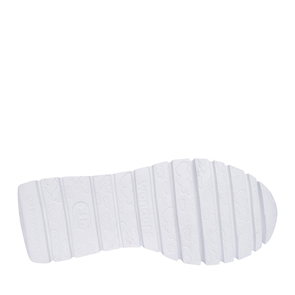 Ladies A-2462 Slip-on Shoe In Silver