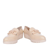 Ladies C-33315 Platform Sling Back Shoe In Natural