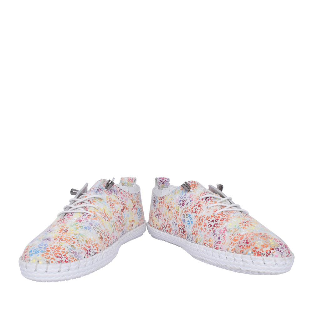 Ladies Ellington Flr605 Laced Shoe In Multi-colour