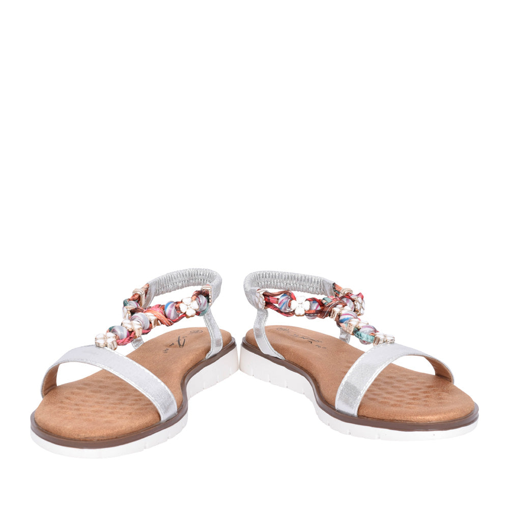 Ladies Tempo Jlh363 Sandal In Silver