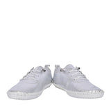 Ladies St Ives Fle044 Laced Trainer In Metallic
