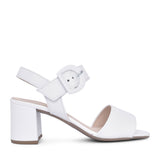 Ladies 41.710 Kooky Block Heel Sandal In White
