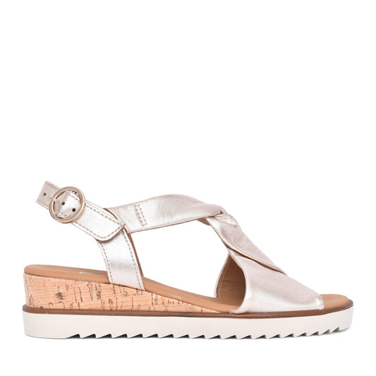 Ladies 42.751 Rich Sandal In Gold