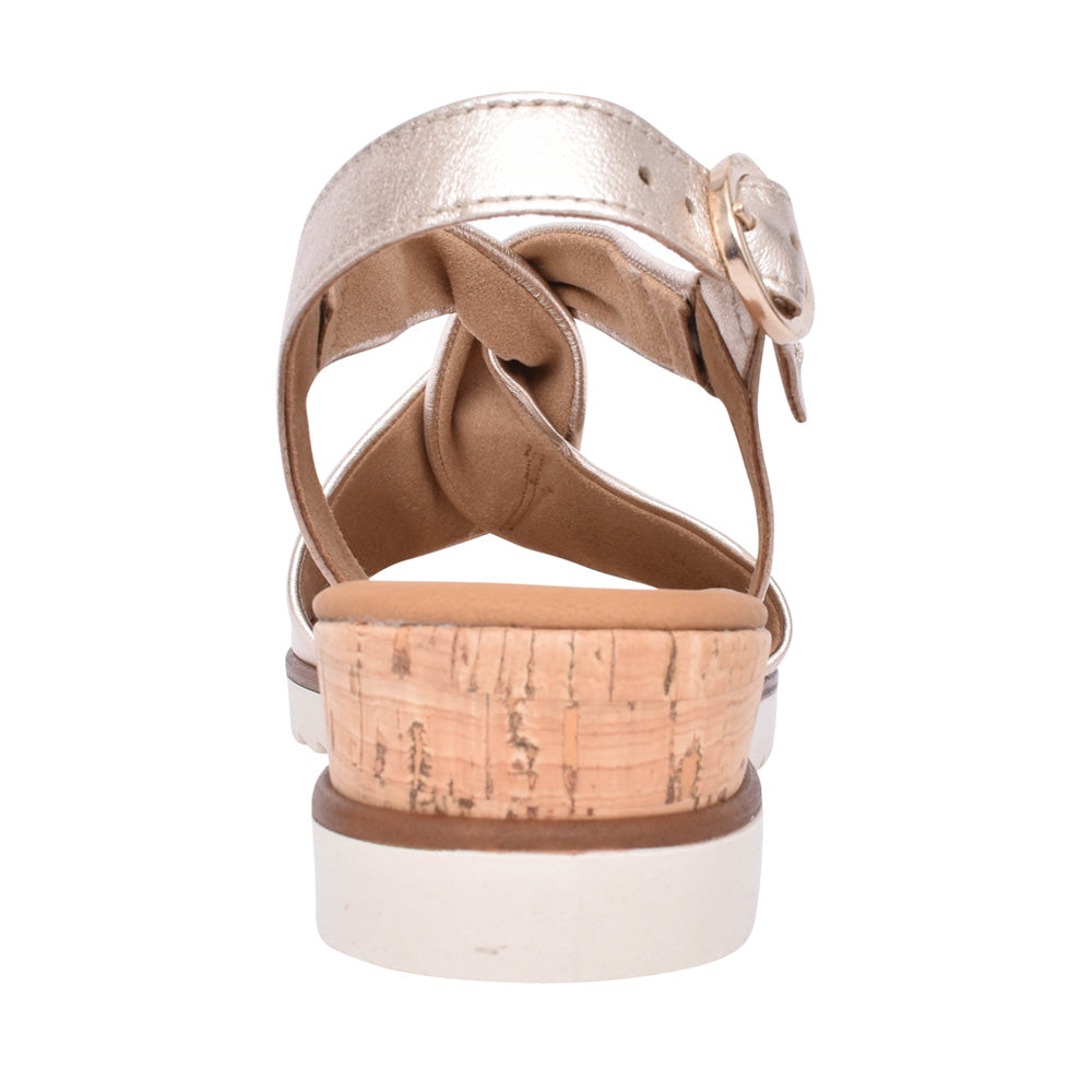 Ladies 42.751 Rich Sandal In Gold