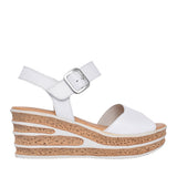Ladies Twirl 44.651 Wedge Sandal In White