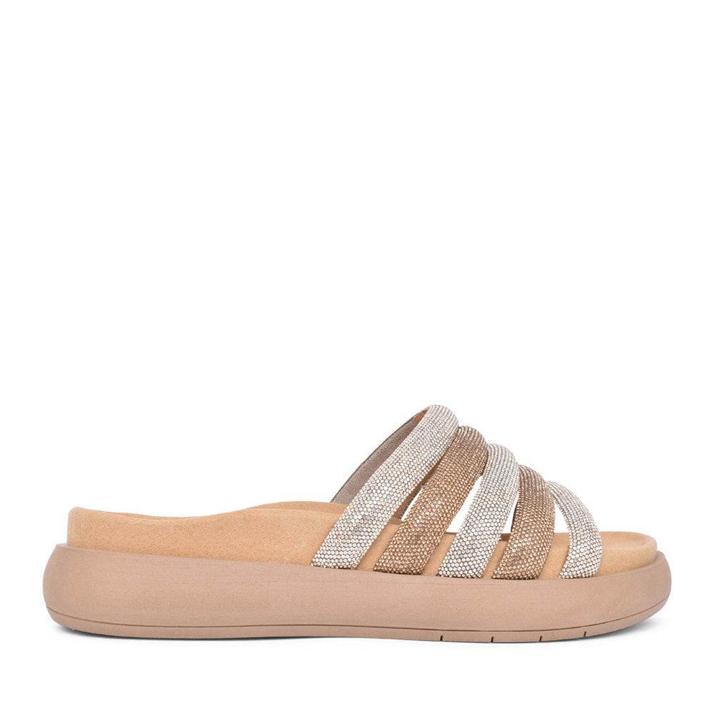 Ladies 43.752 Abbott Mule In Gold